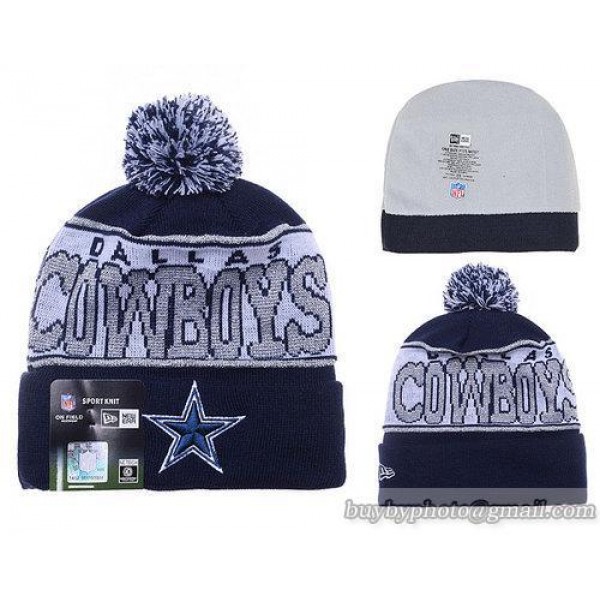 9 99 Cheap Dallas Cowboys Beanies Knit Hats Winter Caps Silver