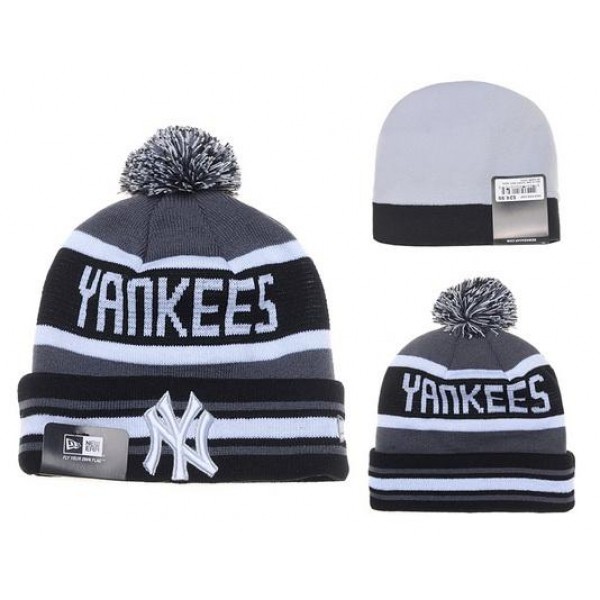 9.99 Cheap MLB New York Yankee Knit Ball Cap Beanies Hat Winter Cap