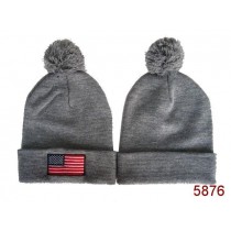 American Flag Knit Hats Navy 007