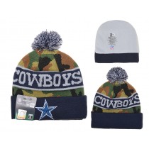 NFL Dallas Cowboys New Era Beanie Camo Knit Hats