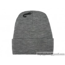 Blank Beanie Knit Hats Caps Gray 3