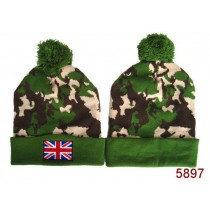 British Flag Beanies Knit Hats Camo 003