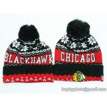 Chicago Blackhawks Beanies Knit Hats (1)