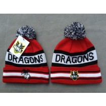 DRAGONS Beanies Hats NRL Knit Hats
