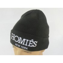 Homies Beanies Knit Caps Black 003