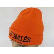 Homies Beanies Knit Caps Orange 001