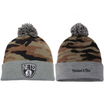 NBA Brooklyn Nets Beanie Camo