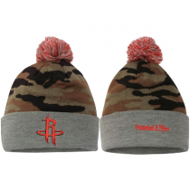 NBA Houston Rockets Beanie Camo