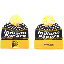 NBA Indiana Pacers Beanies Knit Hats Yellow