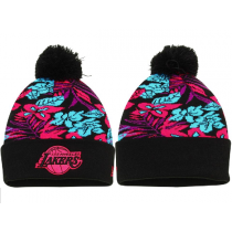 NBA Los Angeles Lakers Beanie Flower