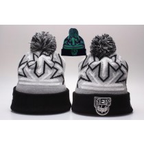 NBA Nets Beanies Knit Reflector Cap