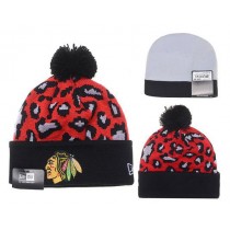 NHL Chicago Blackhawks Knit Beanies Hats New Era