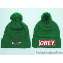 OBEY Beanies Knit Hats Green (14)