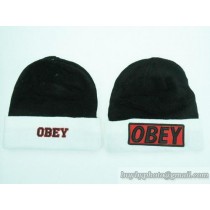 OBEY Beanies No Ball Black/White (45)