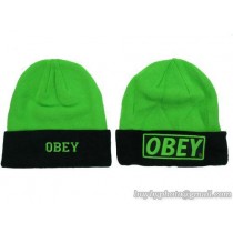 OBEY Beanies No Ball Green Black (34)