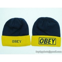 OBEY Beanies No Ball Navy/Yellow (41)
