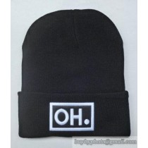 OH. Beanies Black