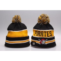 Pittsburgh Pirates Beanies Knit Hats Winter Yellow