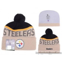 Pittsburgh Steelers Beanies Knit Hats Winter Caps Beige