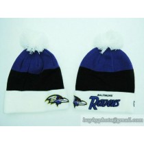 Ravens Beanies Purple White (19)