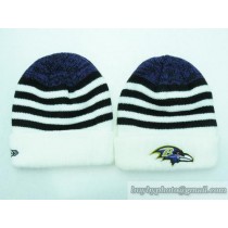 Ravens Beanies Purple White Stripe (16)