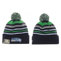 NFL SEATTLE SEAHAWKS BEANIES STRIPE KNIT HATS