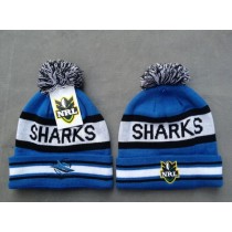 SHARKS Beanies Hats NRL Knit Hats