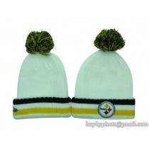 Steelers Beanies Knit Hats White (14)