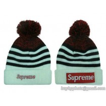 Supreme Beanies Knit Hats Black/White 139