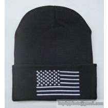 The Old Glory Beanies Black
