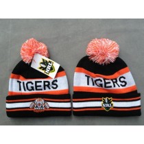 TIGERS Beanies Hats NRL Knit Hats