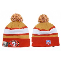 NFL SAN FRANCISCO 49ERS BEANIES STRIPE KNIT HAT