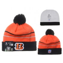 NFL CINCINNATI BENGALS BEANIES STRIPE KNIT HATS 02