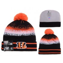 NFL CINCINNATI BENGALS BEANIES STRIPE KNIT HATS 03