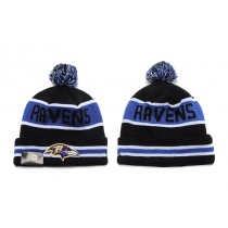 NFL Baltimore Ravens Beanies Black Purple Knit Hats(10)