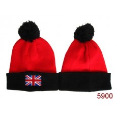 British Flag Beanies Knit Hats Navy 006