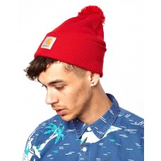 Carhartt Beanies Knit Hats Red 003