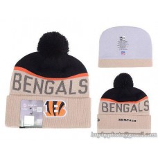 Cincinnati Bengals Beanies Knit Hats Winter Caps Beige