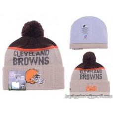 Cleveland Browns Beanies Knit Hats Winter Caps Beige