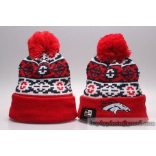 Denver Broncos Beanies Knit Hats Winter Regular Pattern