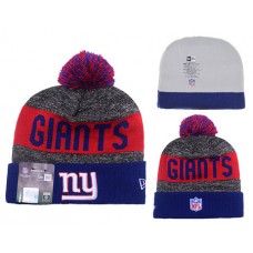 NFL New York Giants Beanies Knit Hats Grey Blue