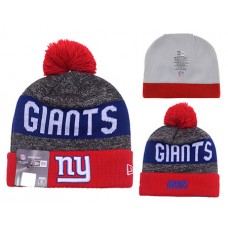 NFL New York Giants Beanies Knit Hats Grey Red