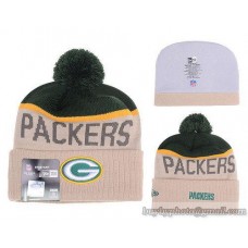 Green Bay Packers Beanies Knit Hats Winter Caps Beige