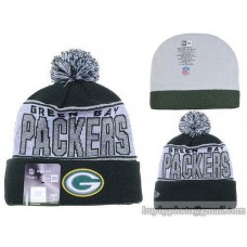 Green Bay Packers Beanies Knit Hats Winter Caps Silver Thread Wool