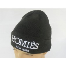 Homies Beanies Knit Caps Black 003