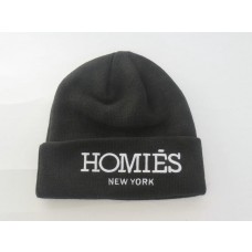 Homies Beanies Knit Caps Black 004