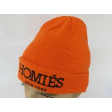 Homies Beanies Knit Caps Orange 001