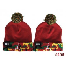 Jordon Beanies Knit Caps Red Camo New Era