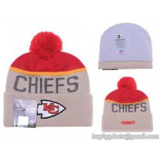 Kansas City Chiefs Beanies Knit Hats Winter Caps Beige
