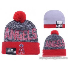 Los Angeles Anaheim Word Fuzz Beanies Knit Hats